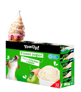 Kuře a jablko jogurt pro psy – mrazitelný