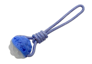 Míč s lanem zářící ve tmě