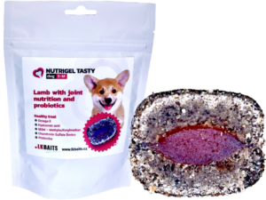 NUTRIGO Jehněčí s kloubní výživou a probiotiky, S-M, 150g