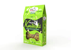 Mini kosti s krůtím masem tvarohem a hruškou 100g