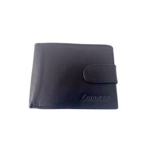 Peněženka LORANZO black – PRAVÁ KŮŽE