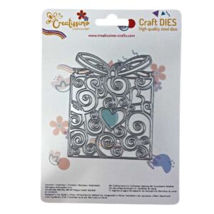 Creatissimo – vyřezávací šablona Dáreček 80×100 mm