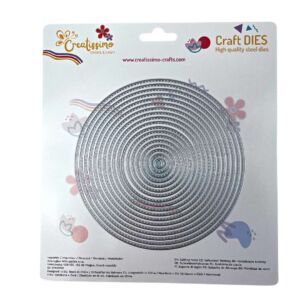 Creatissimo – vyřezávací šablona Kruh 18 ks 146 mm