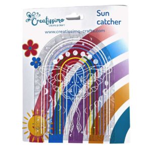 Creatissimo – Lapač slunce s motivem Motýla s duhou 15 x 11 cm