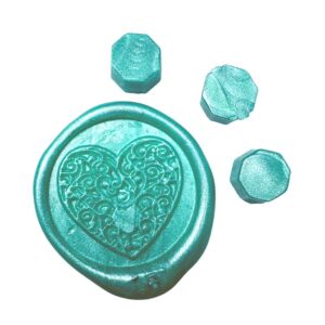 Creatissimo – Vosk pro pečetění 30 g Perleťově tyrkysová barva