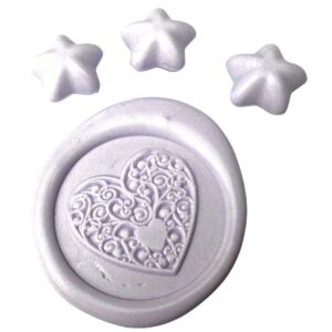 Creatissimo – Vosk pro pečetění ve tvaru Hvězdičky Fialová – 50 g