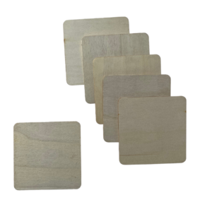 Čtverec dřevěný 10×10 cm