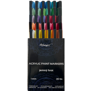 Artmagico Akrylový fix s jemným hrotem – UNI BASIC | 80333