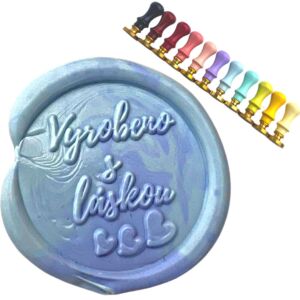 Pečetidlo nápis Vyrobeno s láskou