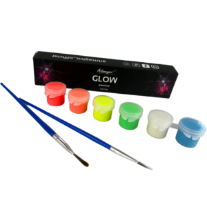 Artmagico – sada svítících barev 6 x 5 ml – neonové odstíny
