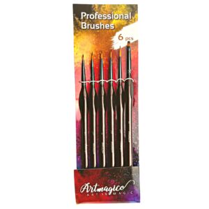 Artmagico – sada štětců na detaily 6 ks