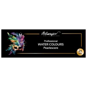 Artmagico – Professional Water colours Pearlescent 24 pcs