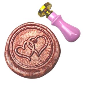 Creatissimo – Pečetidlo motiv Dvě srdíčka