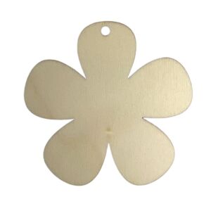 Creatissimo – Výřez dřevěná květina 8 cm