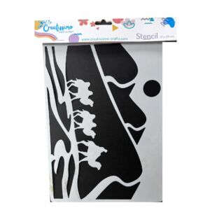 Creatissimo – plastová šablona s motivem Pouště 21 x 29