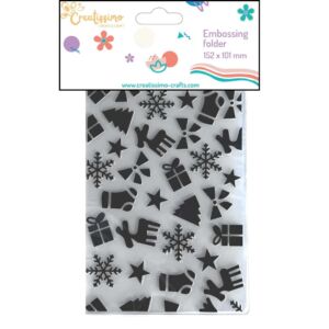 Creatissimo – Embossovací kapsa Vánoce 105 x 148 mm