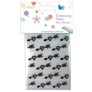 Creatissimo – Embossovací kapsa Amorův šíp 76 x 101 mm