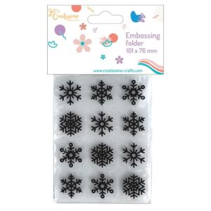 Creatissimo – Embossovací kapsa Sněhové vločky 76×101 mm