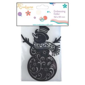 Creatissimo – Embossovací kapsa Sněhulák 152 x 101 mm