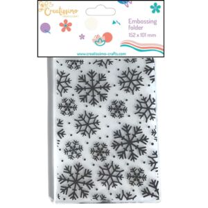 Creatissimo – Embossovací kapsa Vločky větší 105×148 mm
