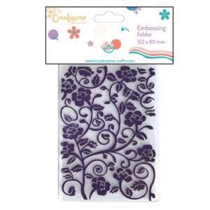 Creatissimo – Embossovací kapsa Keř růží 152 x 101 mm