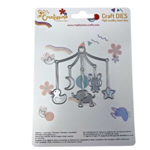 Creatissimo – vyřezávací šablona Kolotoč 86×82 mm