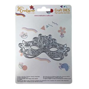 Creatissimo – vyřezávací šablona Škraboška 112×60 mm