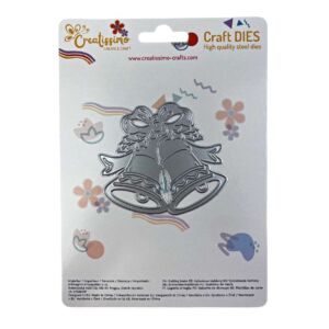 Creatissimo – vyřezávací šablona Zvonky 82×73 mm