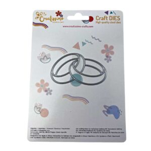 Creatissimo – vyřezávací šablona Prsteny 78×50 mm