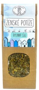 Čaj na ženské obtíže (menstruace, hormony) –  50 g – Bylinářství U Chytré horákyně