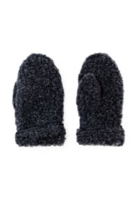 Rukavice z merino vlny černé – Ovecha