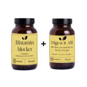Zvýhodněný set: Silné kombo pro boj s histaminovou intolerancí – Herbatica
