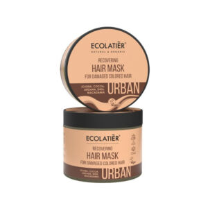 Regenerační maska na poškozené a barvené vlasy – 380 ml – Ecolatier