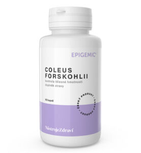Coleus forskohlii – 60 kapslí- Epigemic®
