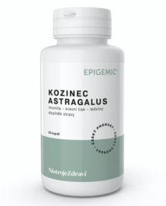 Kozinec Astragalus – 60 kapslí – Epigemic®