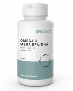 Omega 3 MEGA/EPA – 60 kapslí – Epigemic®