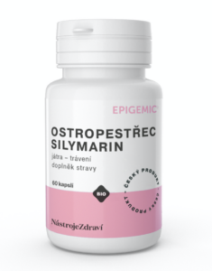 Ostropestřec BIO extrakt – 60 kapslí – Epigemic®