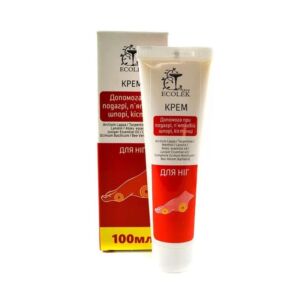 Krém pro péči o nohy, patní ostruhy, halluxy a dnu – 100ml – Ecolek