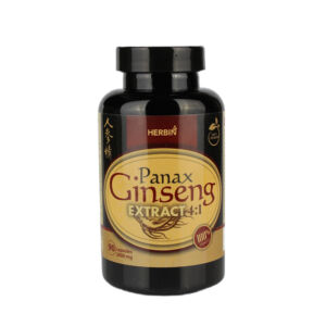 Ženšenový extrakt 500mg (Panax ginseng) – 90 kapslí – HealthNA