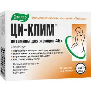 CI-KLIM® BIO doplněk stravy (menopauza v rovnováze) – 60 tablet – Evalar