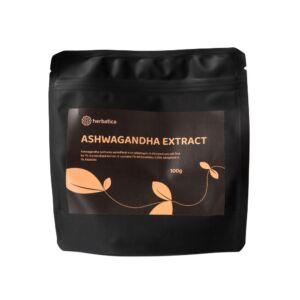 Ashwagandha prášek z kořene, 7% extrakt – 100 g – Herbatica