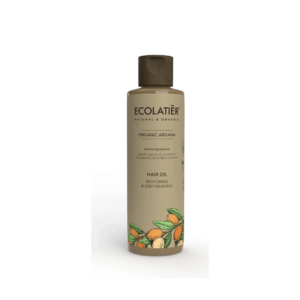 Regenerační a hloubkově vyživující olej na vlasy Organic Argan- 200ml – Ecolatier