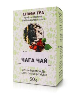 Čaj Chaga 100% přírodní – 50g – HealthNA