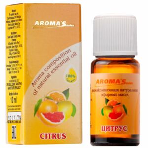 Směs esenciálních olejů Citrus – 10 ml – Aroma’Saules