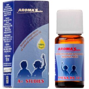 Směs esenciálních olejů Učení (10+) – 10 ml – Aroma’Saules