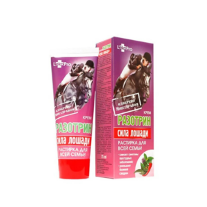 KOŇSKÁ SÍLA krém RAZOTRIN – na bolesti v krku, nachlazení – 75 ml – LekoPro