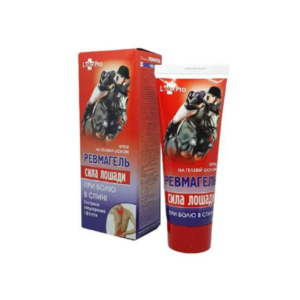 KOŇSKÁ SÍLA krémový gel REVMAGEL na revma, bolesti zad a kloubů – 75 ml – LekoPro