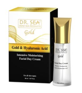 Intenzivní denní krém s kosmetickým zlatem a kyselinou hyaluronovou – 50ml – Dr. Sea