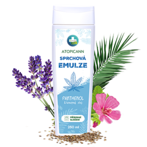 ATOPICANN sprchová emulze s panthenolem – 250 ml – Annabis