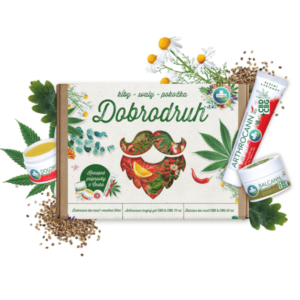 Dárkové balení DOBRODRUH na klouby, svaly a pokožku – Annabis